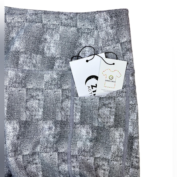 NEW Zyia 6680 flint full grain light n tight hi-rise Capri RC size 8-10 NWT - Picture 5 of 11